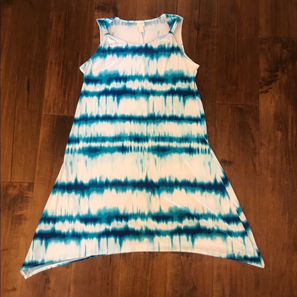 😍 Blue & White Dress